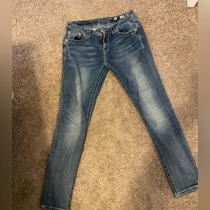 Miss Me Women's Faded Blue  Jeans size 31 waist. 31 length